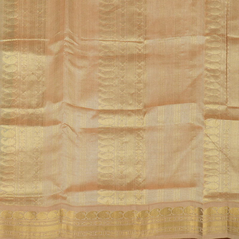 Hayagrivas Handloom Pure Silk Cotton Saree in Refreshing Bottle Green KBE364E7-4