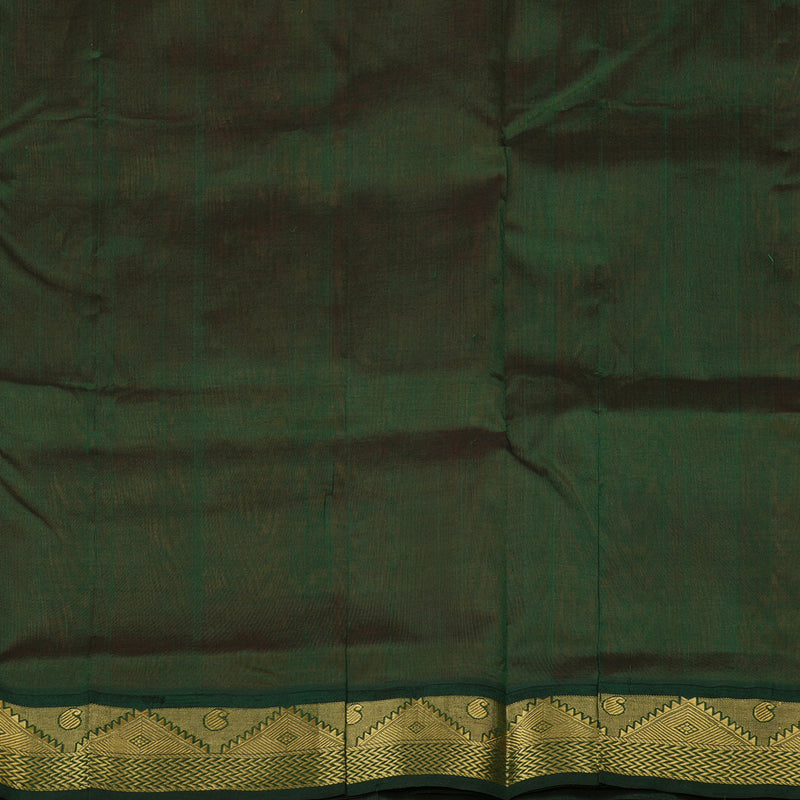 Hayagrivas Handloom Pure Silk Cotton Saree in Regal Orange KBE364E7-6