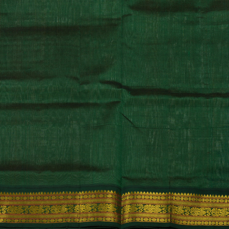 Hayagrivas Handloom Pure Silk Cotton Saree in Elegant Sandal KBE365E11-2