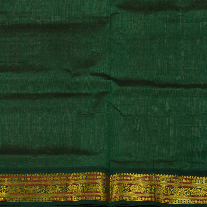 Hayagrivas Handloom Pure Silk Cotton Saree in Elegant Sandal KBE365E11-2