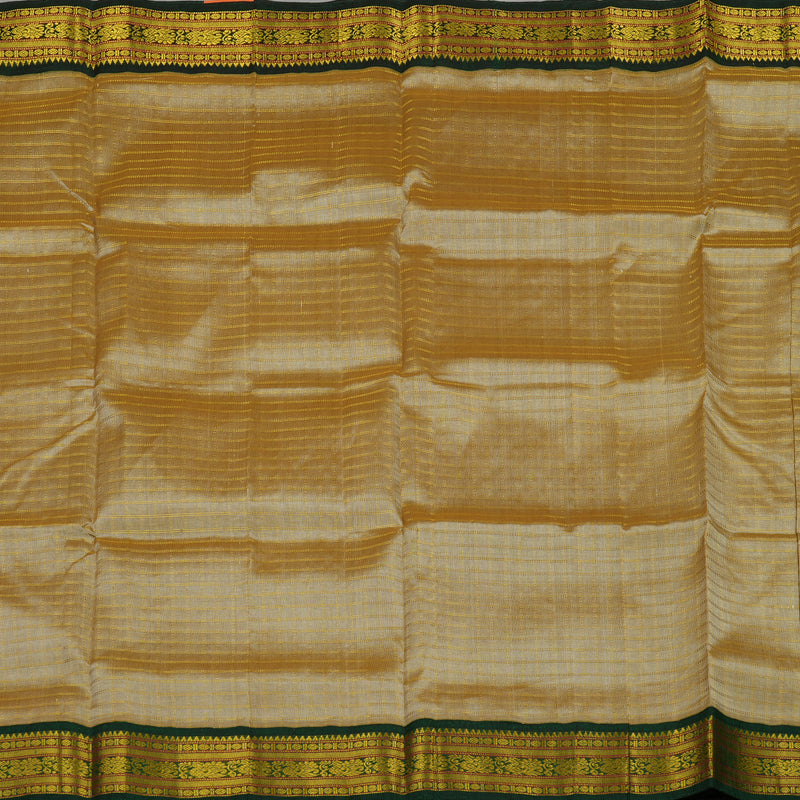 Hayagrivas Handloom Pure Silk Cotton Saree in Elegant Sandal KBE365E11-2