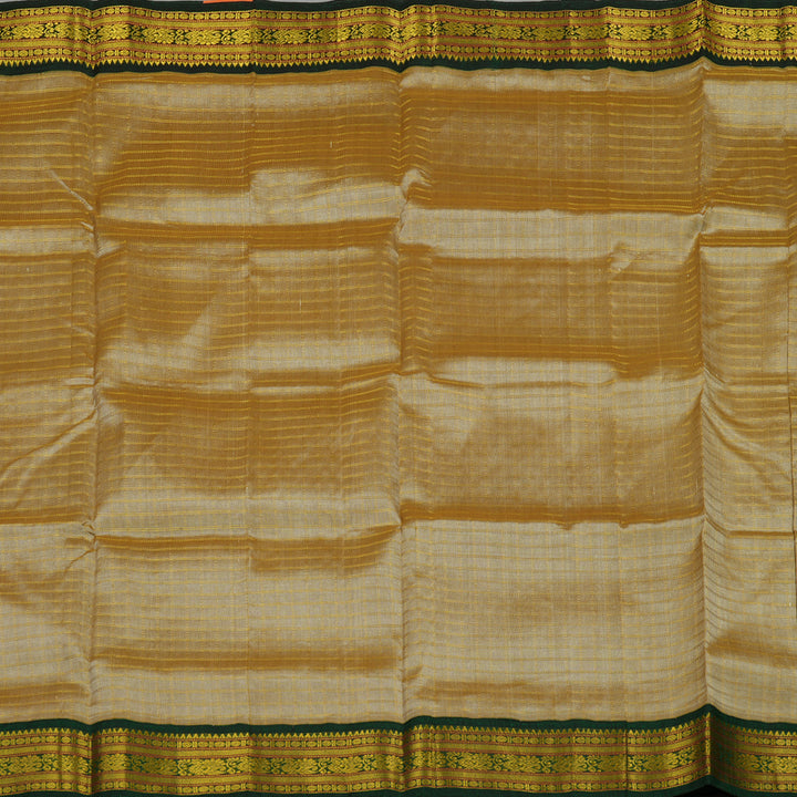 Hayagrivas Handloom Pure Silk Cotton Saree in Elegant Sandal KBE365E11-2