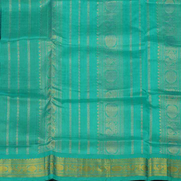Hayagrivas Handloom Pure Silk Cotton Saree in Striking Dark Maroon KBE365E11-3