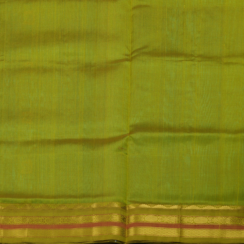 Hayagrivas Handloom Pure Silk Cotton saree in Refreshing Sea Blue KBE365E2-1