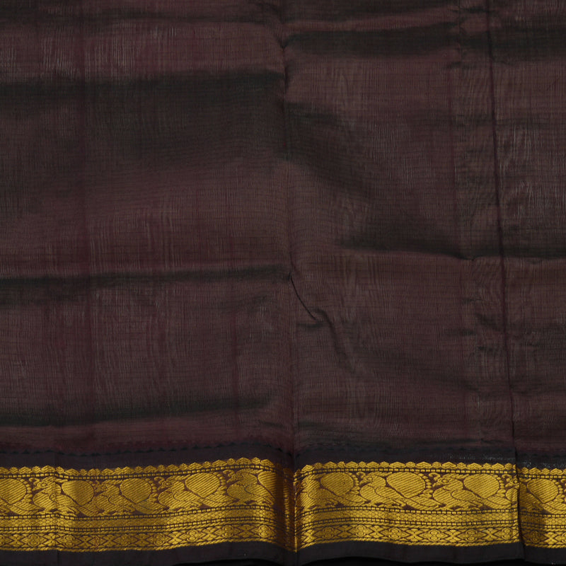 Hayagrivas Handloom Pure Silk Cotton saree in Classic Beige KBE365E3-1