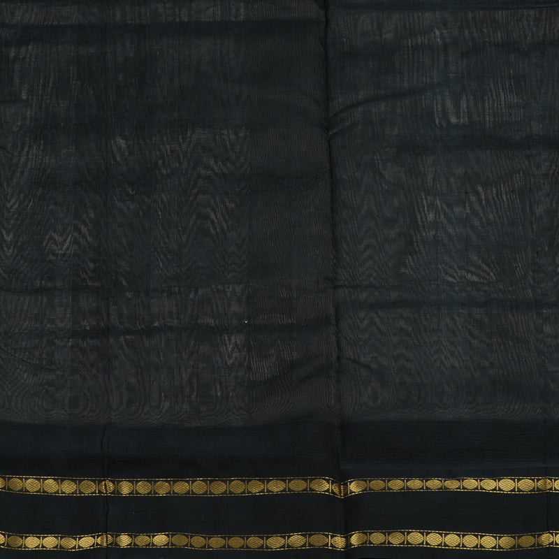 Hayagrivas Handloom Pure Silk Cotton Saree in Elegant Silver Grey KBE365E5-4