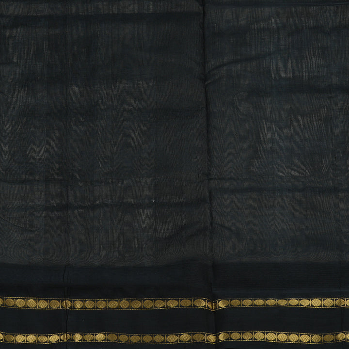 Hayagrivas Handloom Pure Silk Cotton Saree in Elegant Silver Grey KBE365E5-4