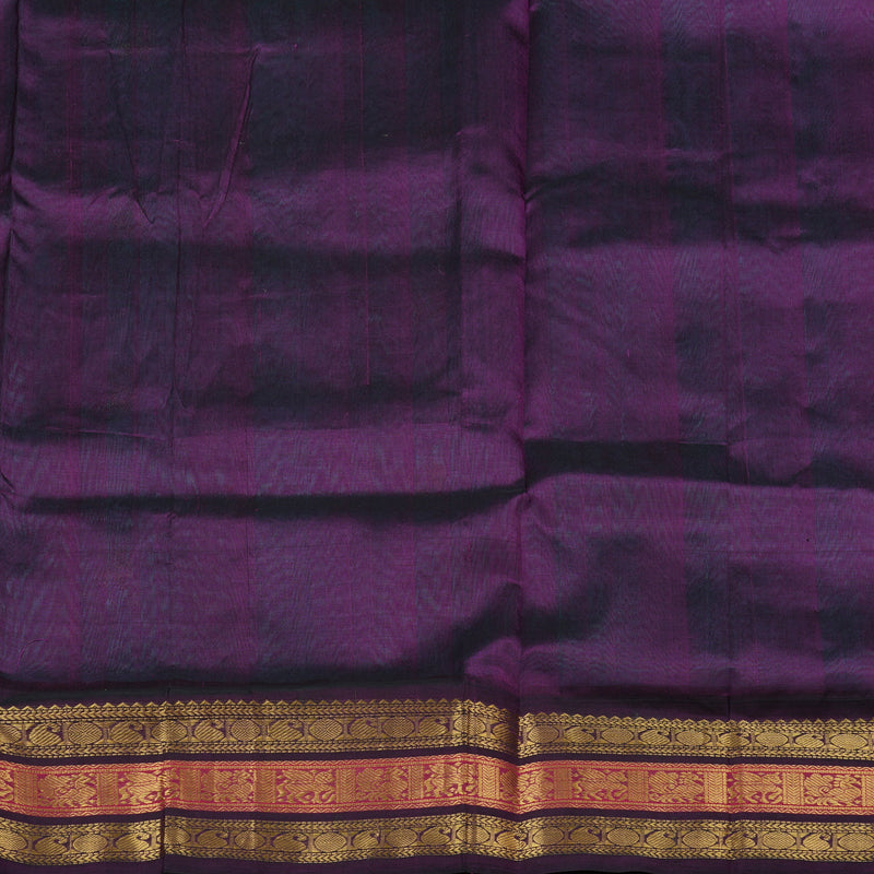 Hayagrivas Handloom Pure Silk Cotton Saree in Radiant Sky Blue KBE365E7-4