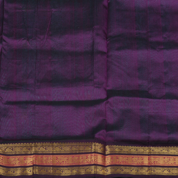 Hayagrivas Handloom Pure Silk Cotton Saree in Radiant Sky Blue KBE365E7-4