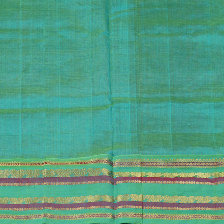 Hayagrivas Handloom Pure Silk Cotton Saree in Majestic Purple KBE365E8-1