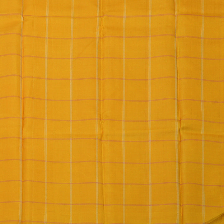 Hayagrivas Handloom Ivory Kanjivaram Silk Saree KBE368E2-1