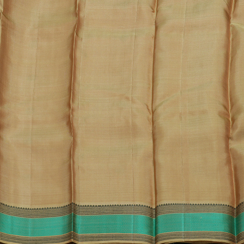 Hayagrivas Handloom Kanjivaram Silk Saree in Delicate Onion Pink KBE370E1-2
