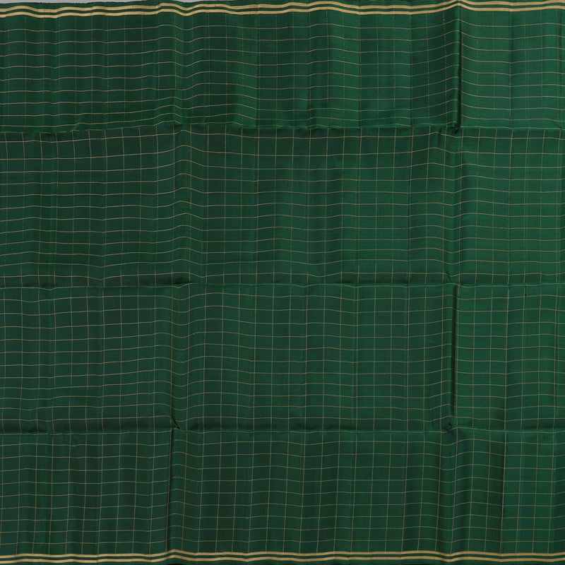 Hayagrivas Handloom Soft Silk Saree in Captivating Bottle Green KBE377E1-4