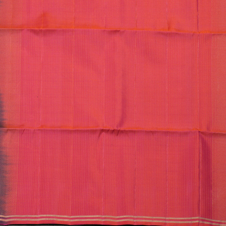 Hayagrivas Handloom Soft Silk Saree in Captivating Bottle Green KBE377E1-4