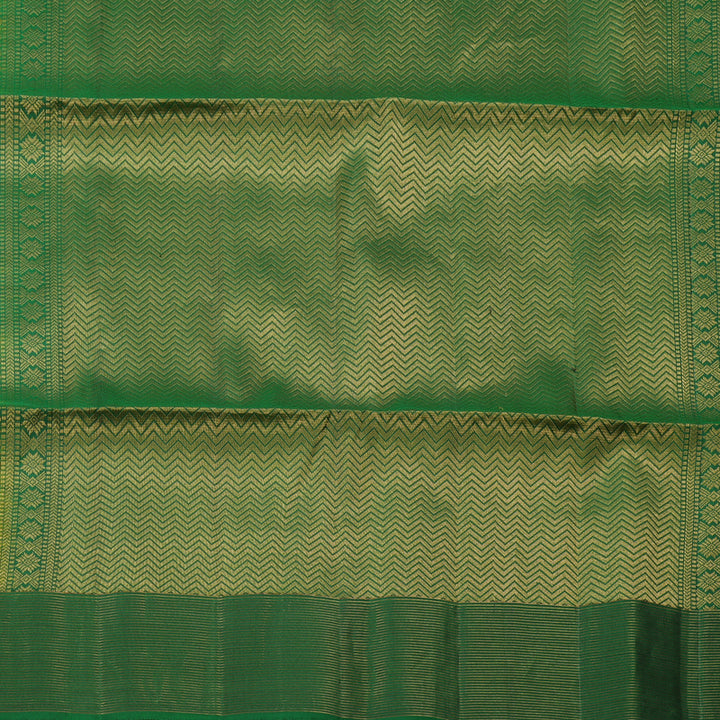 Hayagrivas Handloom Soft Silk Saree in Radiant Mustard Yellow KBE377E14-1