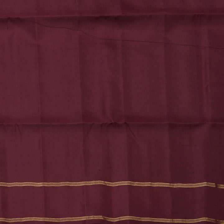 Hayagrivas Handloom Soft Silk Saree in Lush Bottle Green KBE377E3-5