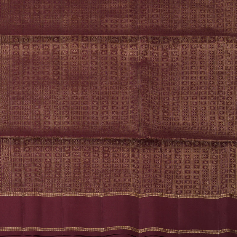 Hayagrivas Handloom Soft Silk Saree in Lush Bottle Green KBE377E3-5