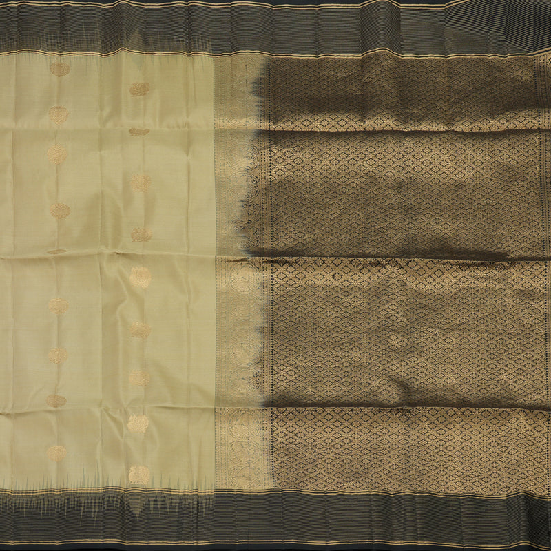 Hayagrivas Handloom Soft Silk Saree in Soft Sandal KBE377E5-3