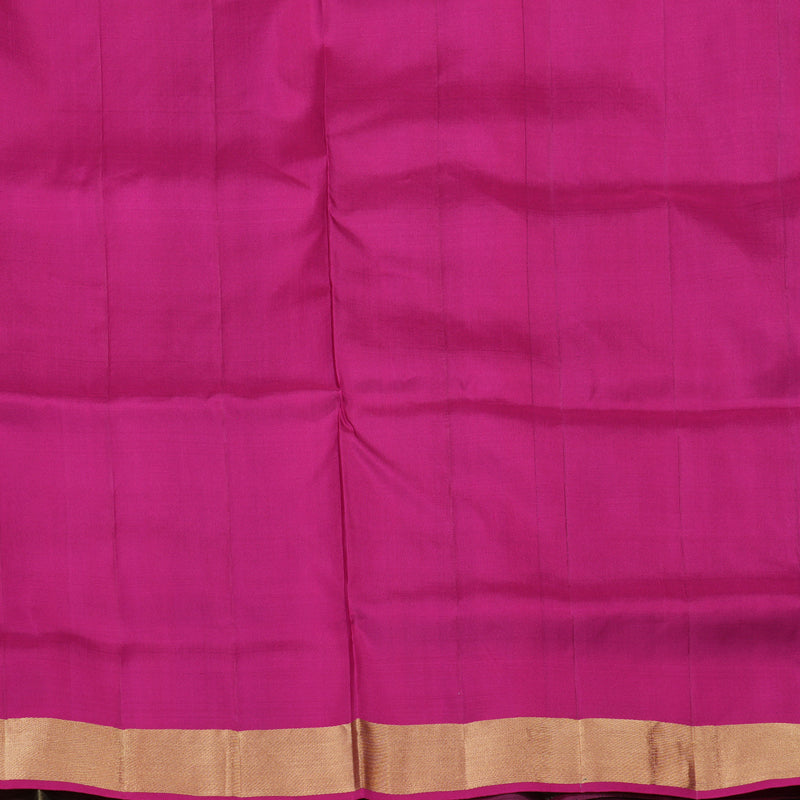 Hayagrivas Handloom Soft Silk Saree in Royal Black KBE379E1-10
