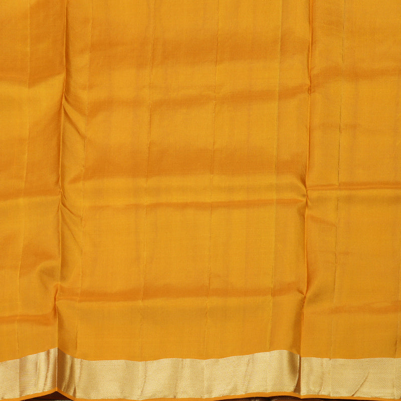 Hayagrivas Handloom Pure Soft Silk Saree in Dark Purple with Mustard Yellow KBE379E1-12