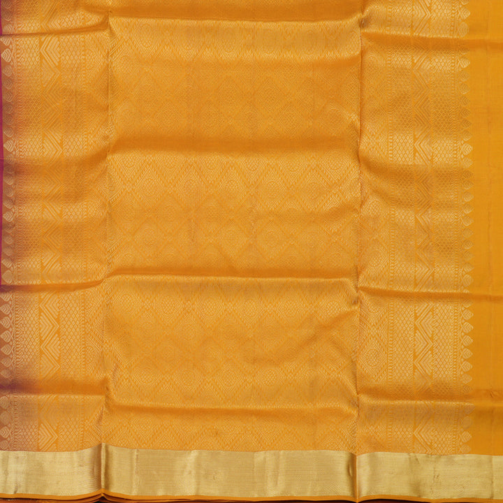 Hayagrivas Handloom Soft Silk Saree in Majestic Maroon KBE379E1-15