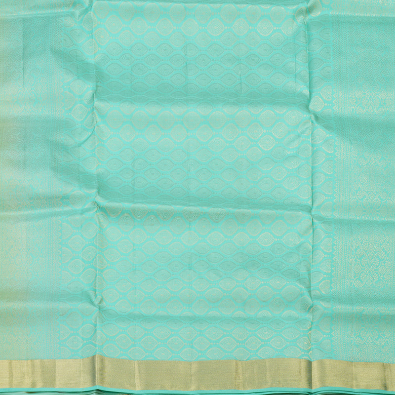 Hayagrivas Handloom Soft Silk Saree in Graceful Light Elaichi Green KBE379E1-4