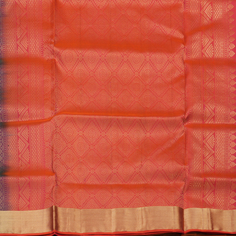 Hayagrivas Handloom Soft Silk Saree in Rich Leaf Green KBE379E1-7