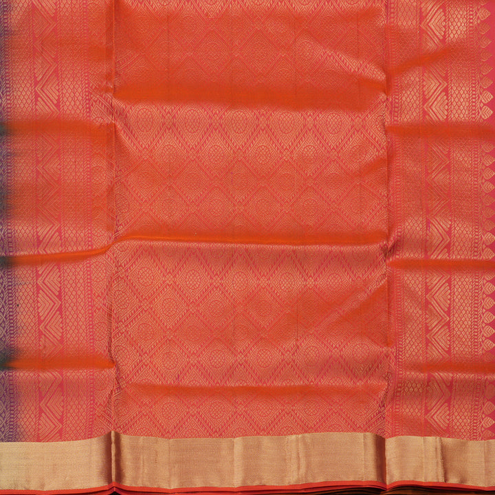 Hayagrivas Handloom Soft Silk Saree in Rich Leaf Green KBE379E1-7