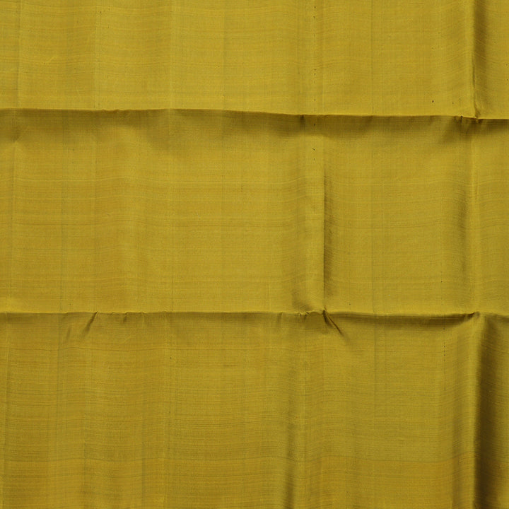 Hayagrivas Pure Soft Silk Saree in delicate Lilac with Olive Yellow KBE379E3-6