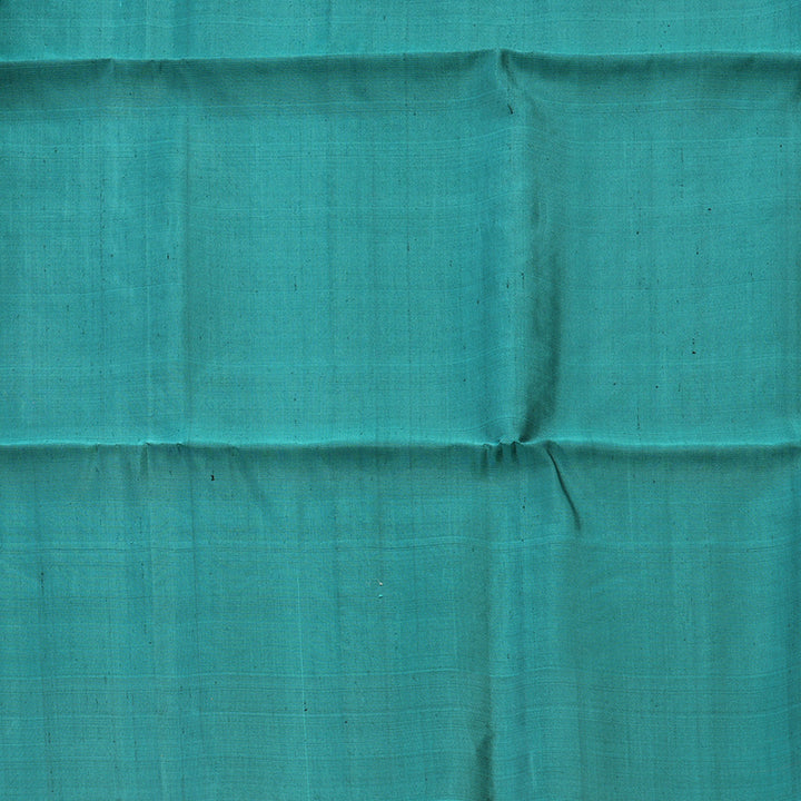 Hayagrivas Pure Soft Silk Saree in Teal with Ash Grey KBE379E3-9