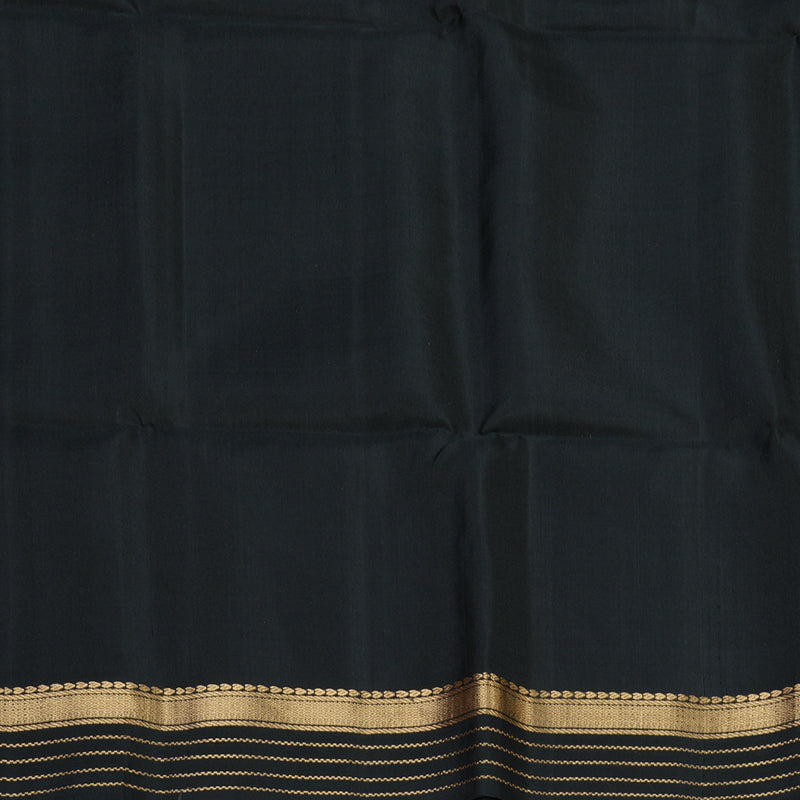 Hayagrivas Handloom Soft Silk Saree in Refreshing Olive Green KBE379E5-1