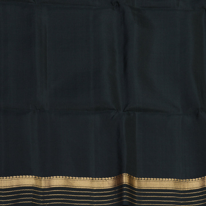 Hayagrivas Handloom Soft Silk Saree in Refreshing Olive Green KBE379E5-1