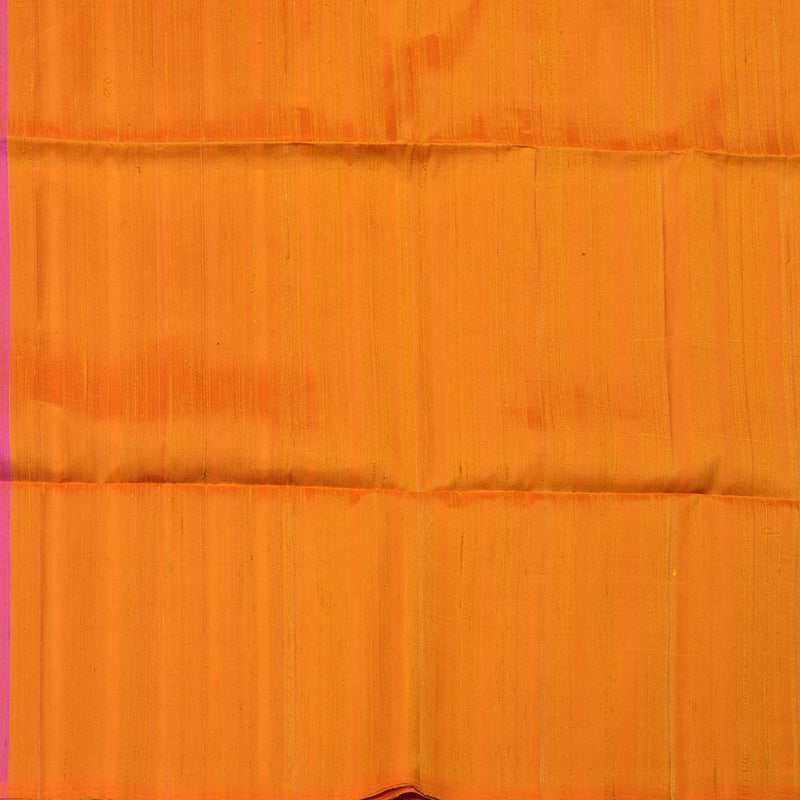 Hayagrivas Pure Soft Silk Saree in Vibrant Pink with Orange KBE380E1-1