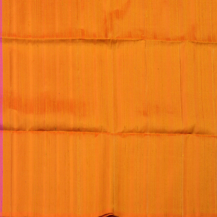 Hayagrivas Pure Soft Silk Saree in Vibrant Pink with Orange KBE380E1-1