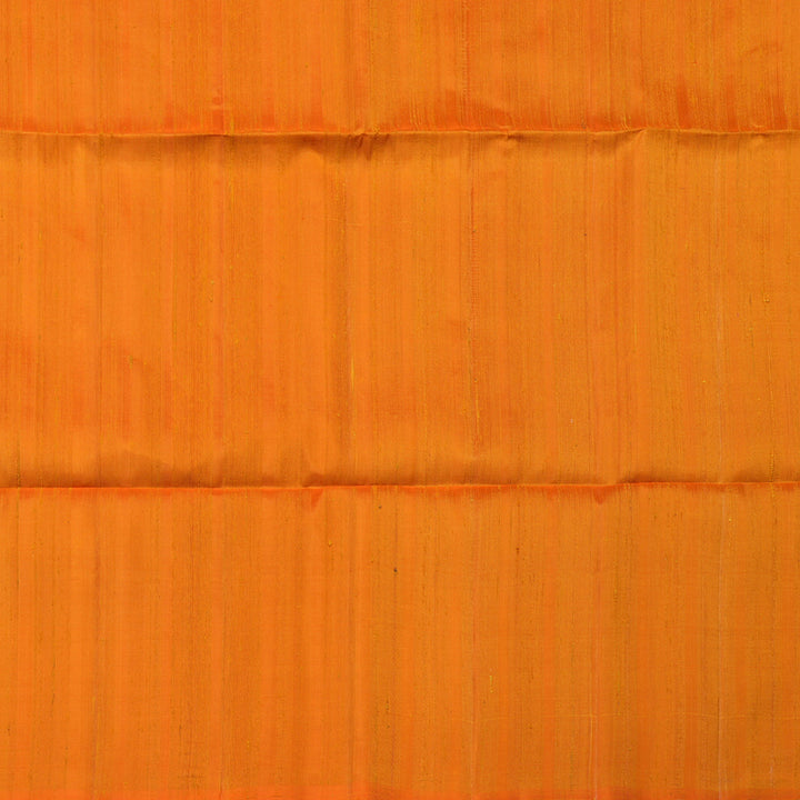 Hayagrivas Handloom Kanjivaram soft silk saree in Orangish pink with manga yellow KBE380E1-10