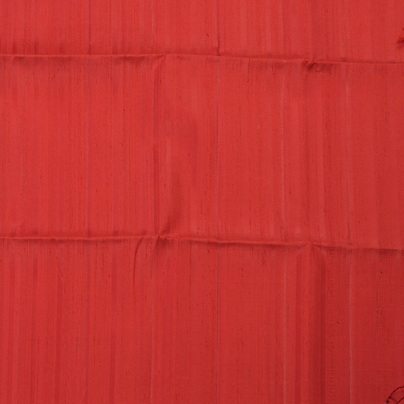 Hayagrivas Handloom kanjivaram soft silk saree in Mango yellow with maroon KBE380E1-39