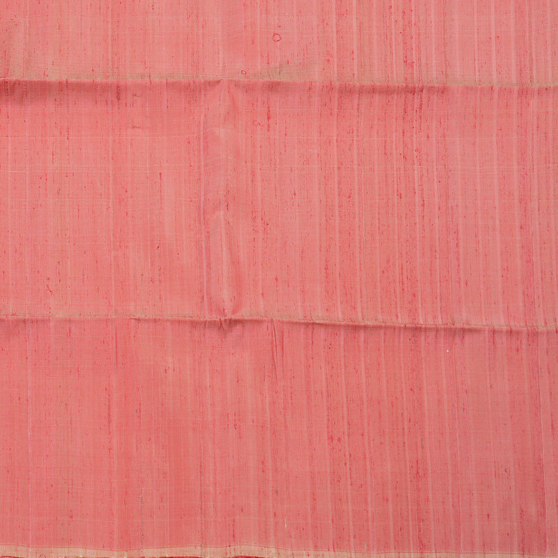 Hayagrivas Handloom kanjivaram soft silk saree in Half white with baby pink KBE380E3-8