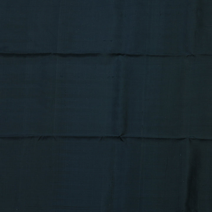 Hayagrivas Handloom Soft Silk Saree in Bold Black KBE382E1-6