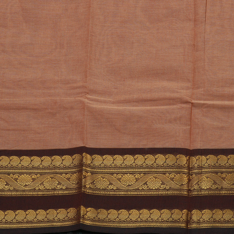 Hayagrivas Handloom Ganga Jamuna Pure Cotton Saree in Onion Pink KBE396E10-20