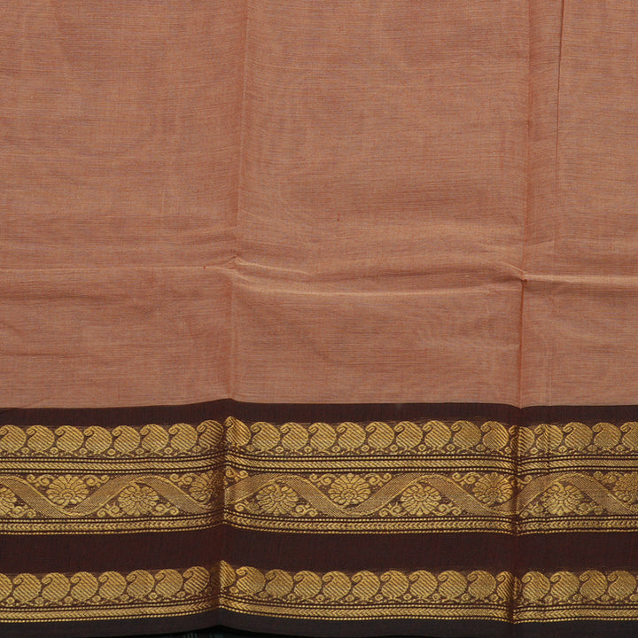 Hayagrivas Handloom Ganga Jamuna Pure Cotton Saree in Onion Pink KBE396E10-20