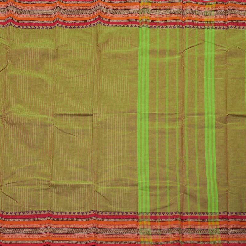 Hayagrivas Handloom Pure Cotton Saree in Dramatic Mandhalir KBE396E2-35