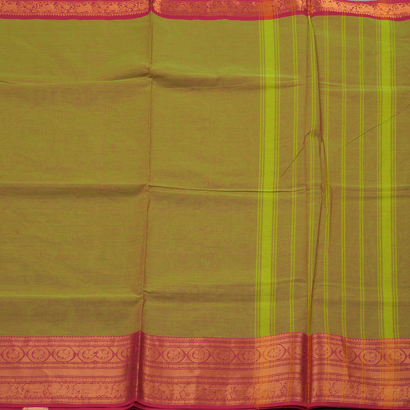 Hayagrivas Handloom Pure Cotton Saree in Earthy Mandhalir KBE397E1-9