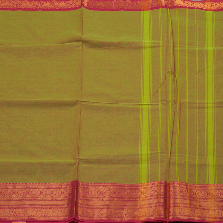 Hayagrivas Handloom Pure Cotton Saree in Earthy Mandhalir KBE397E1-9
