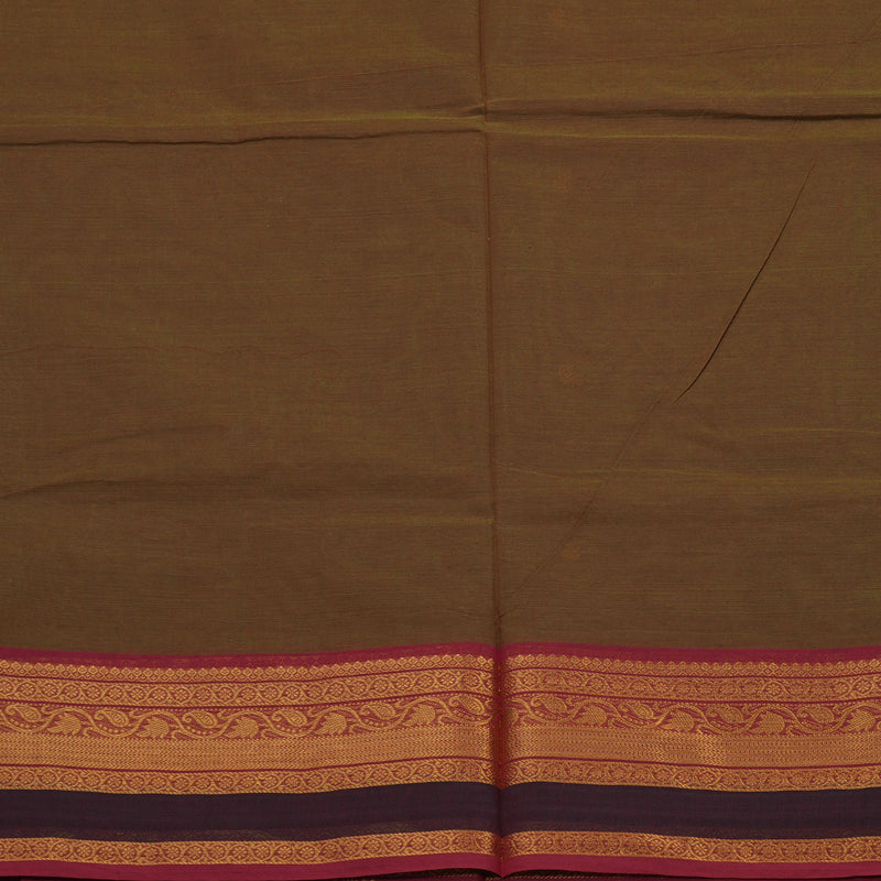 Hayagrivas Handloom Pure Cotton Saree in Muted Mandhalir KBE397E9-6