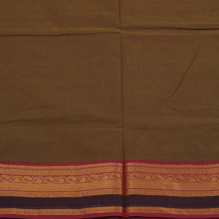 Hayagrivas Handloom Pure Cotton Saree in Muted Mandhalir KBE397E9-6