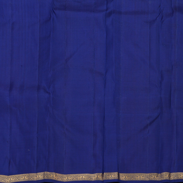 Hayagrivas Handloom kanjivaram silk saree in Reddish pink with blue KBE399E1-32