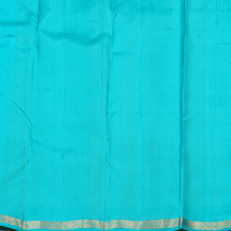 Hayagrivas Handloom Pure Kanjivaram Silk Saree in Bold Fluorescent Green KBE399E1-34