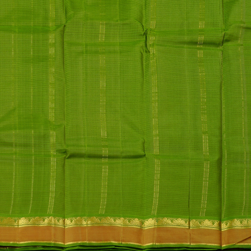 Hayagrivas Handloom Kanjivaram Silk Saree in Sophisticated Beige KBE3D1-43