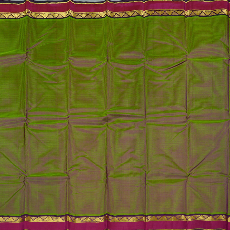 Hayagrivas Handloom Kanjivaram Silk Saree in Gentle Mandhalir KBE3D1-49