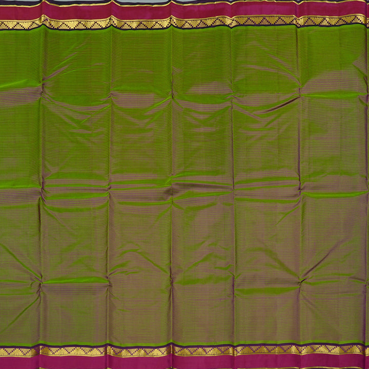 Hayagrivas Handloom Kanjivaram Silk Saree in Gentle Mandhalir KBE3D1-49